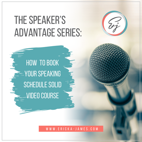 The Speaker's Advantage Series: How to Book Your Speaking Schedule Solid Video Course